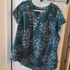 Croft & Barrow Floral Blouse
